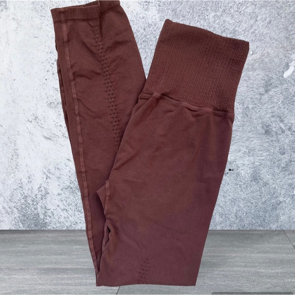 Free People Good Karma Hi Rise Leggings in Sequoia Size Medium Large NWOT $78 - Picture 8 of 10